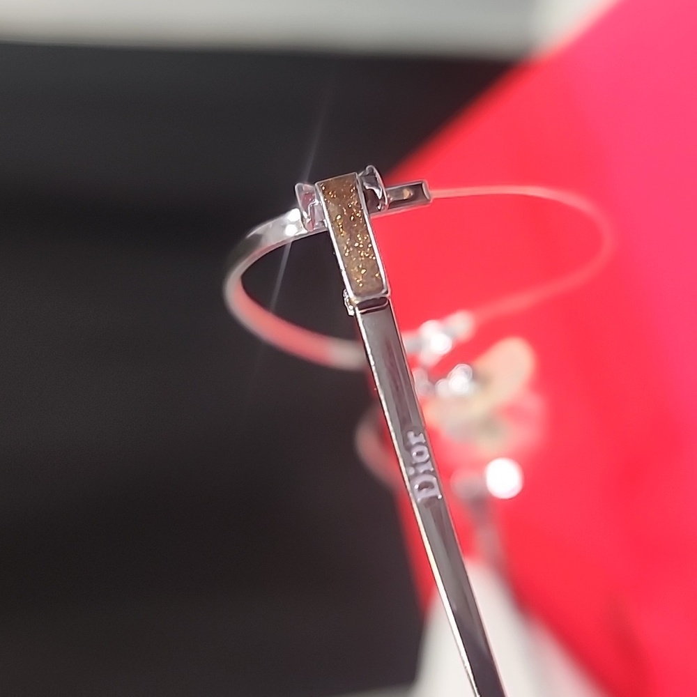 Dior Silver Eyeglasses FRAME - Picture 11 of 11